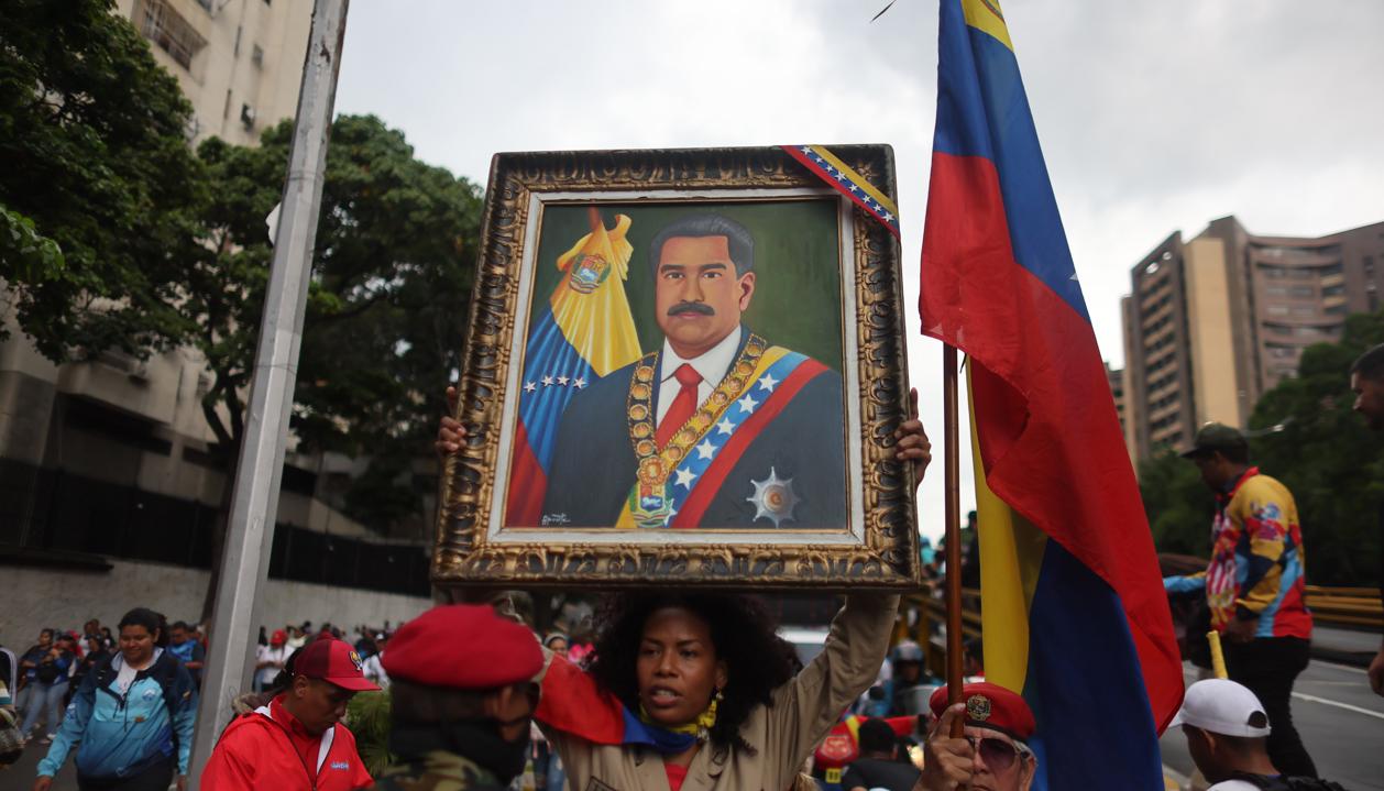 Imagen del presidente de Venezuela, Nicolás Maduro.