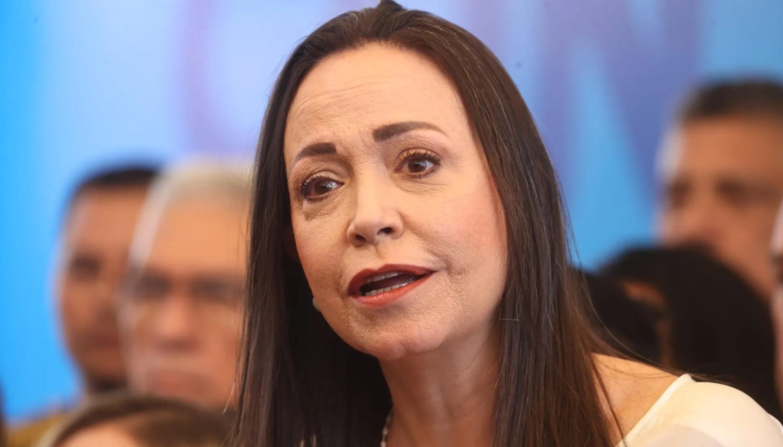 María Corina Machado, líder opositora venezolana.