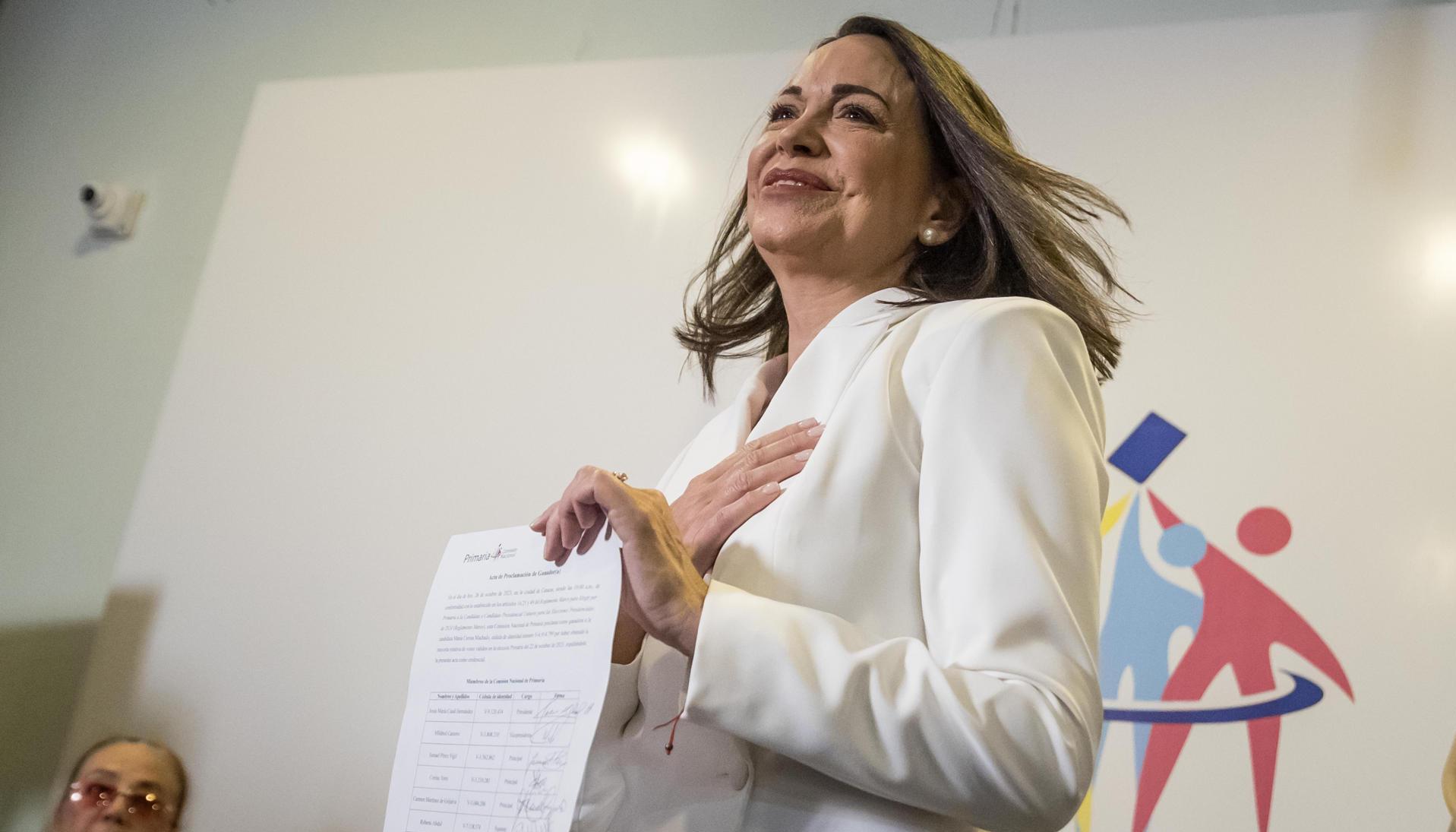 María Corina Machado. 