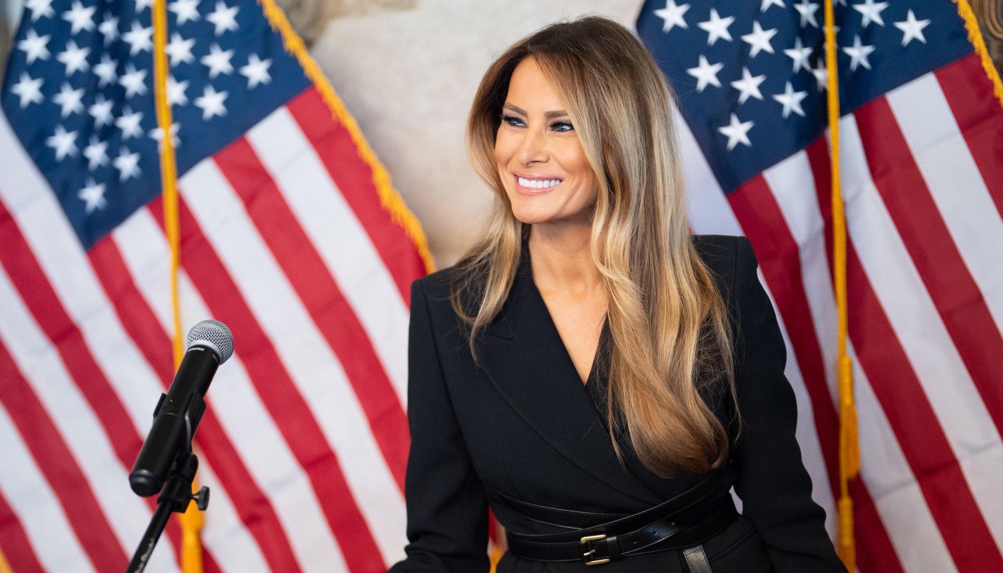 Melania Trump. 