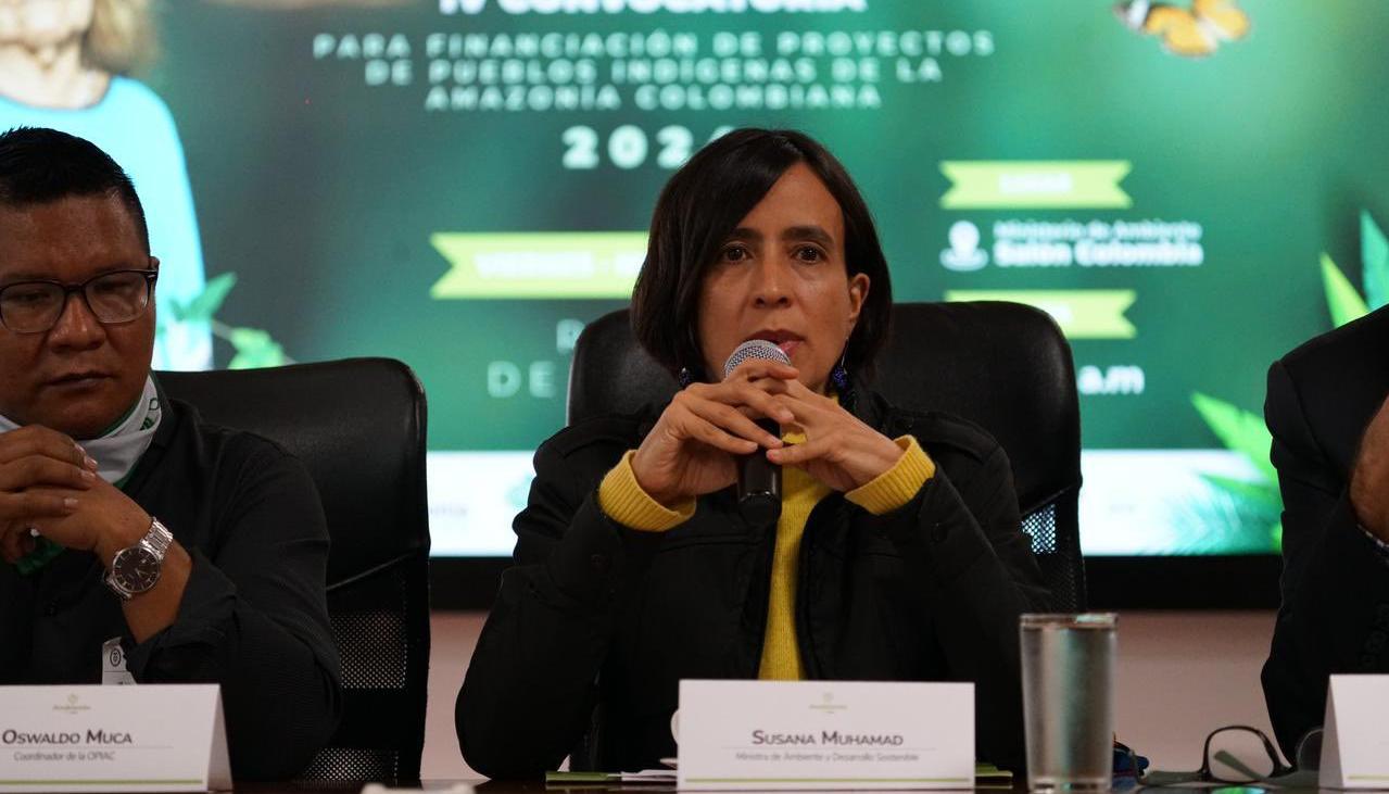 Susana Muhamad, ministra de Ambiente.