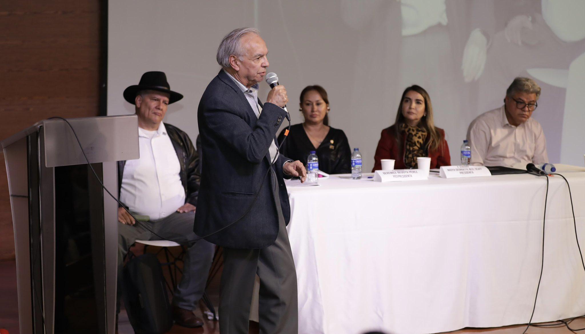 Ministro Ricardo Bonilla ante la Comisión VII del Senado.