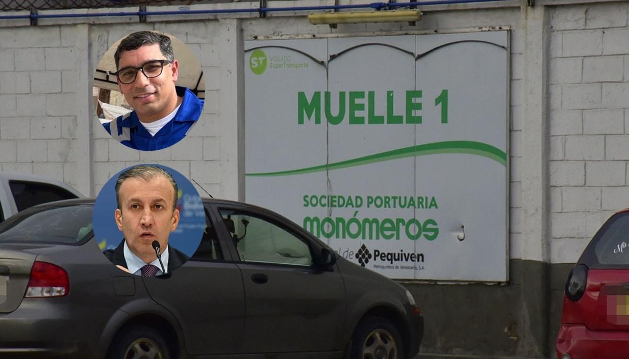 Monómeros, Pedro Tellechea (arriba) y Tareck El Aissami (abajo).