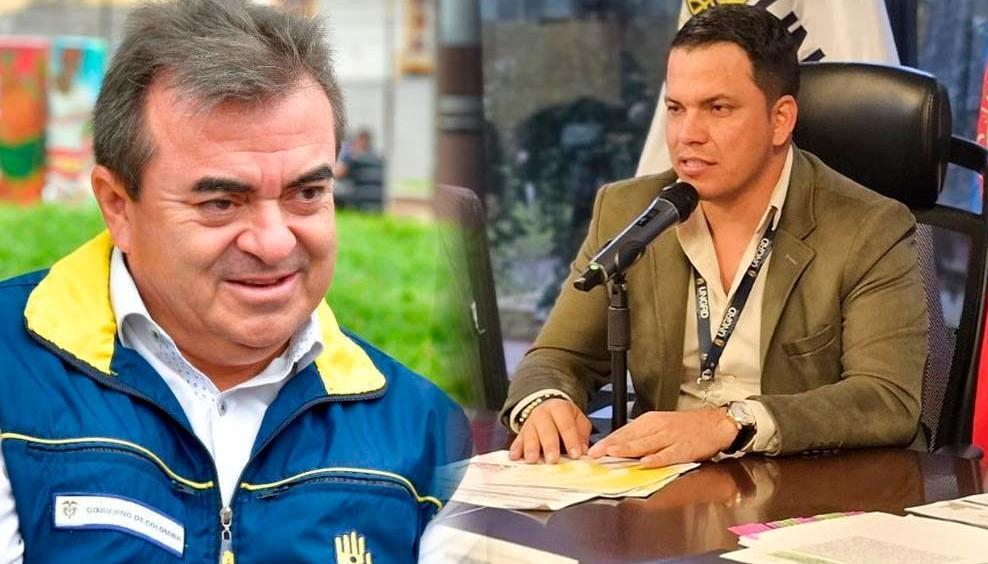 Olmedo López y Sneyder Pinilla, exdirectores de la Unidad para la Gestión del Riesgo (UNGRD). 