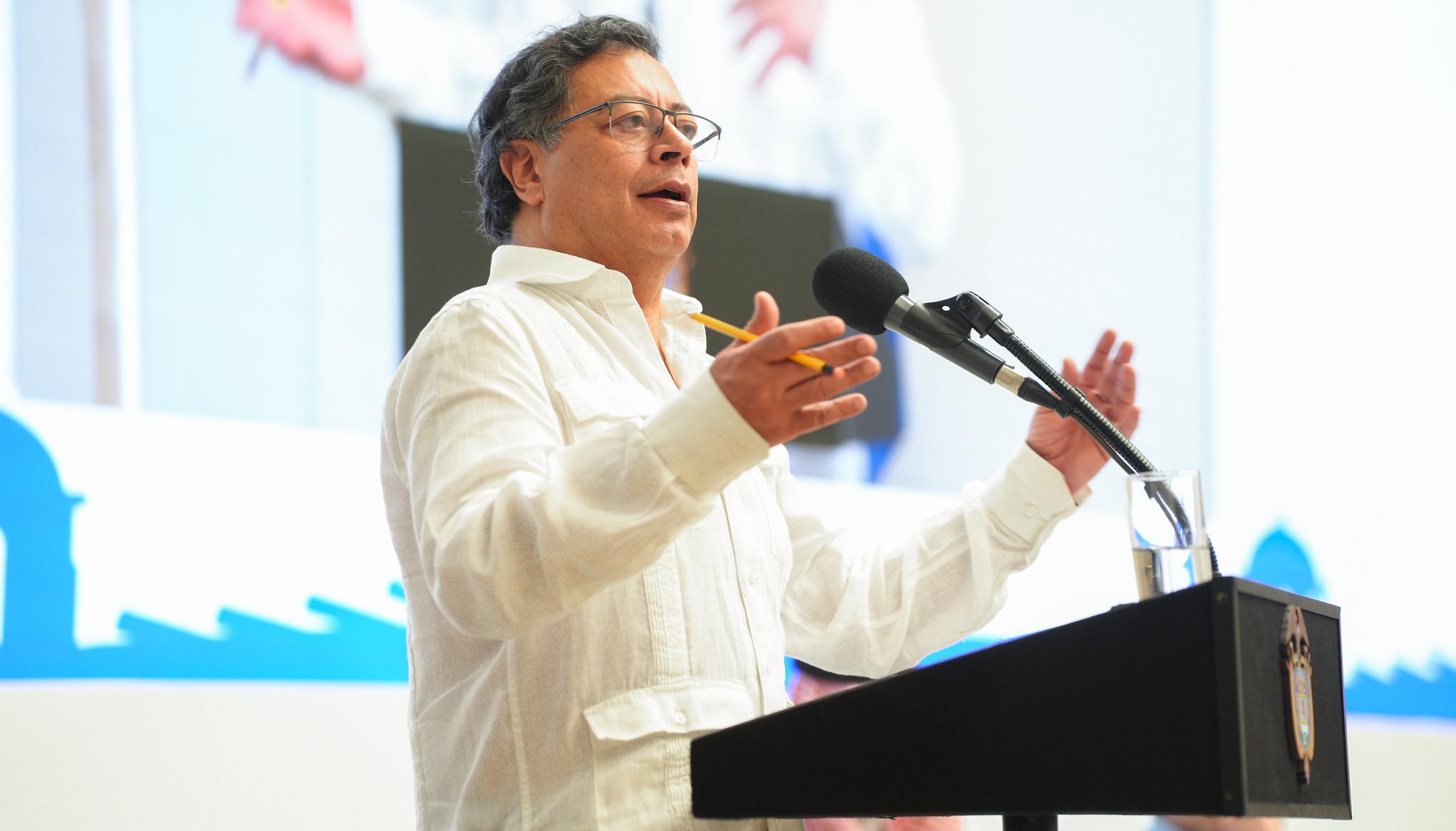 El Presidente de la República, Gustavo Petro.