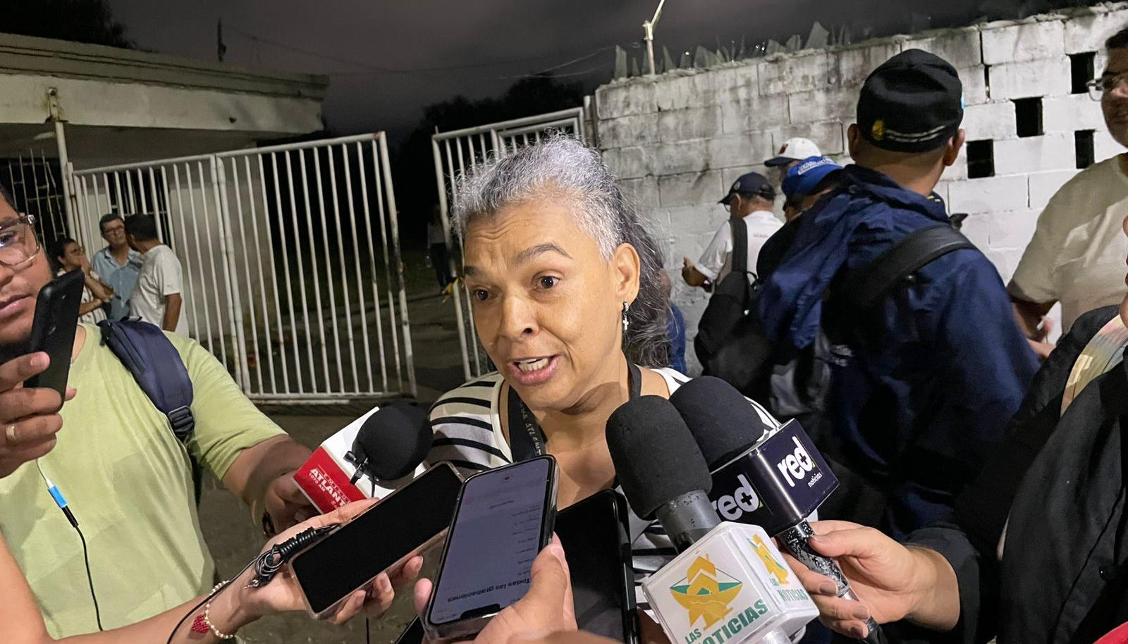 Sara Arroyo, residente en Campo Alegre. 