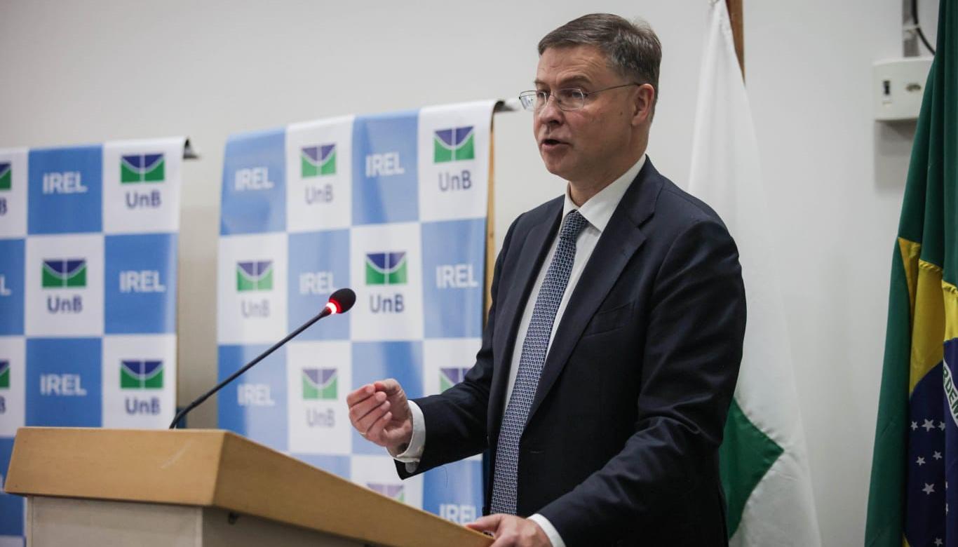 Vicepresidente ejecutivo de la Comisión Europea, Valdis Dombrovskis.