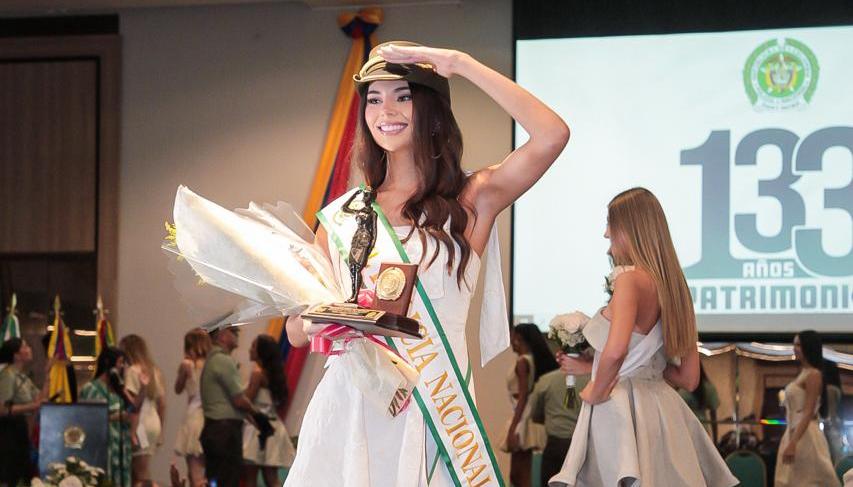 Juliana Osorio Angulo, Reina de la Policía Nacional 2024. 