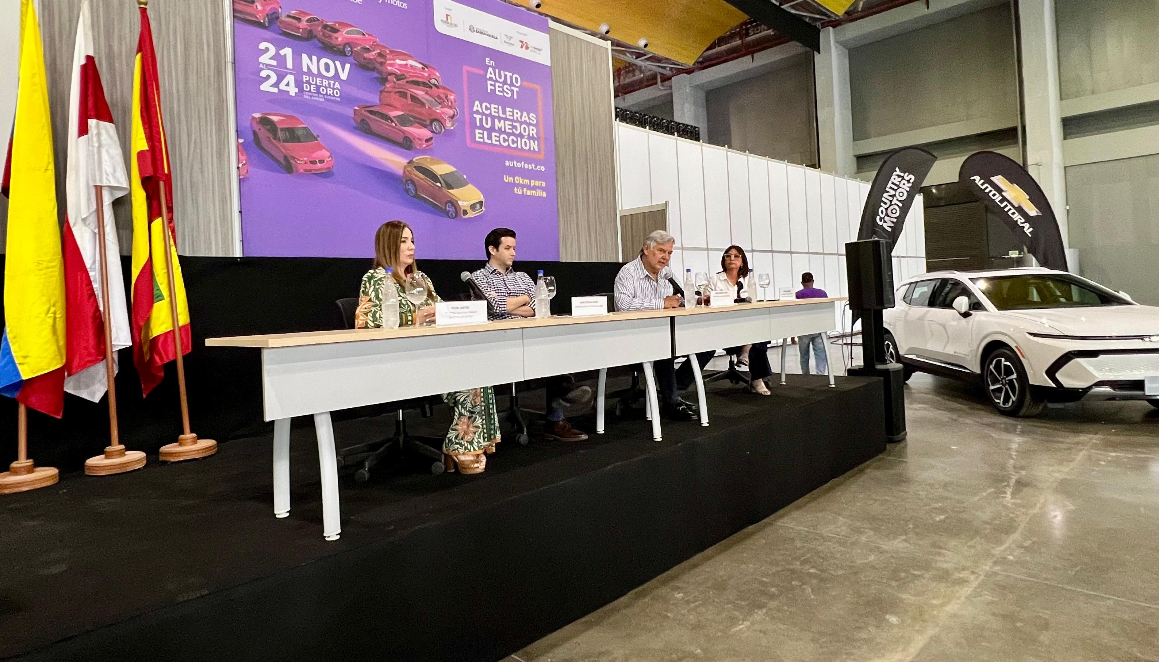 Rueda de prensa Autofest 2024. 