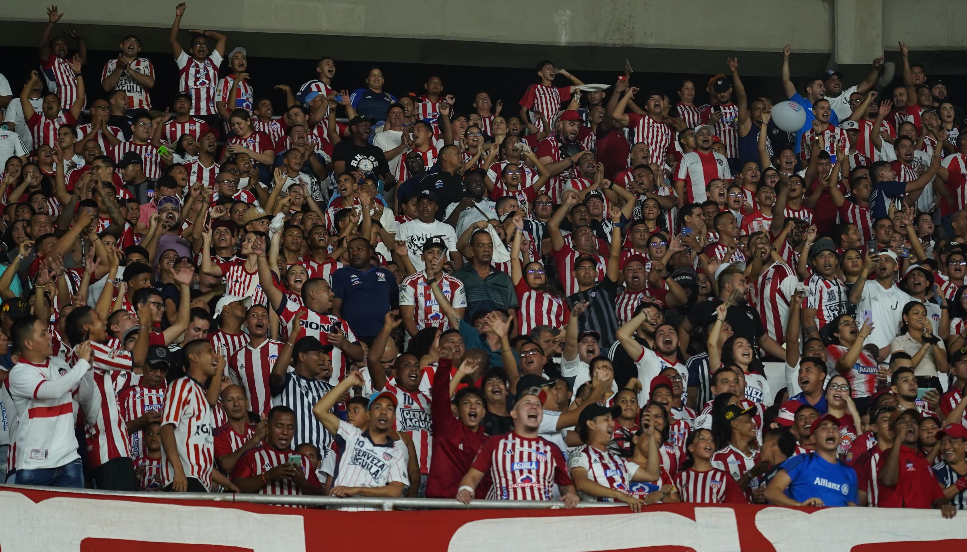 En los tres últimos partidos de local del Junior solo se habilitaron las tribunas oriental y norte. 