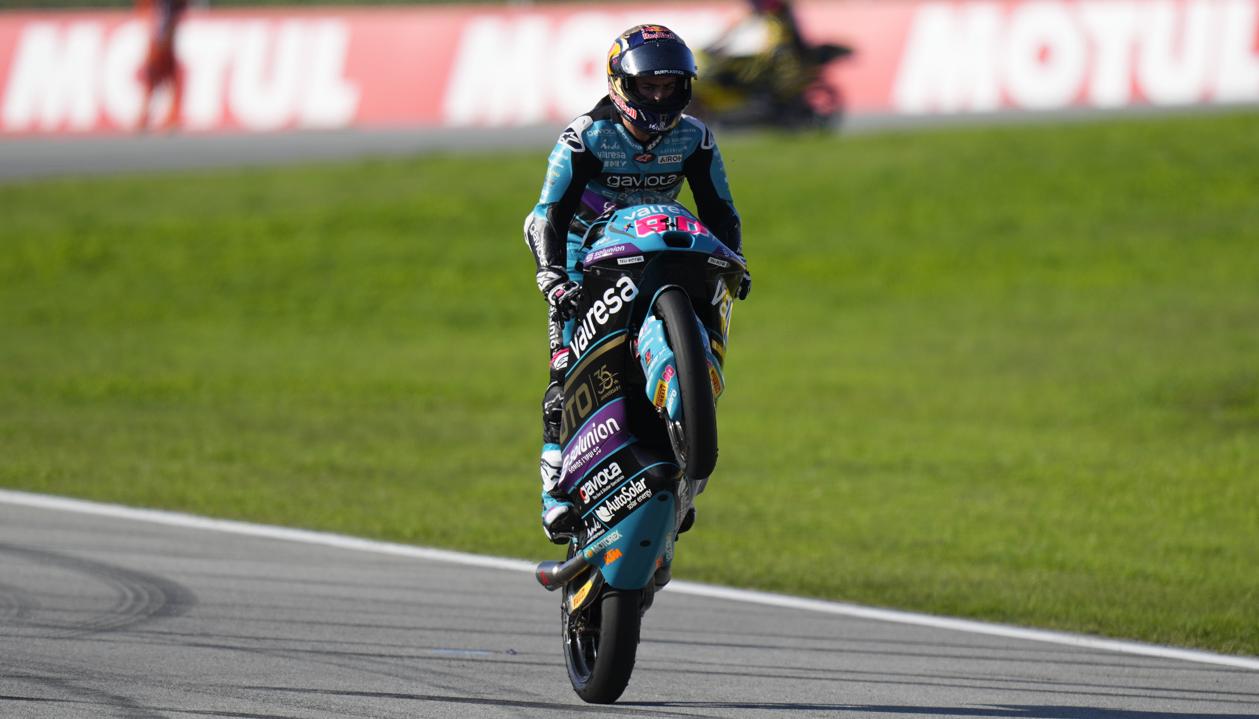 David Alonso, piloto colombiano de Moto3.