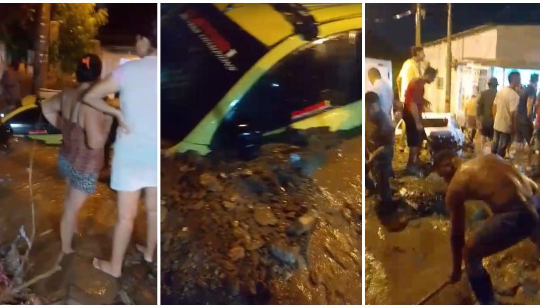 Imágenes de la emergencia.