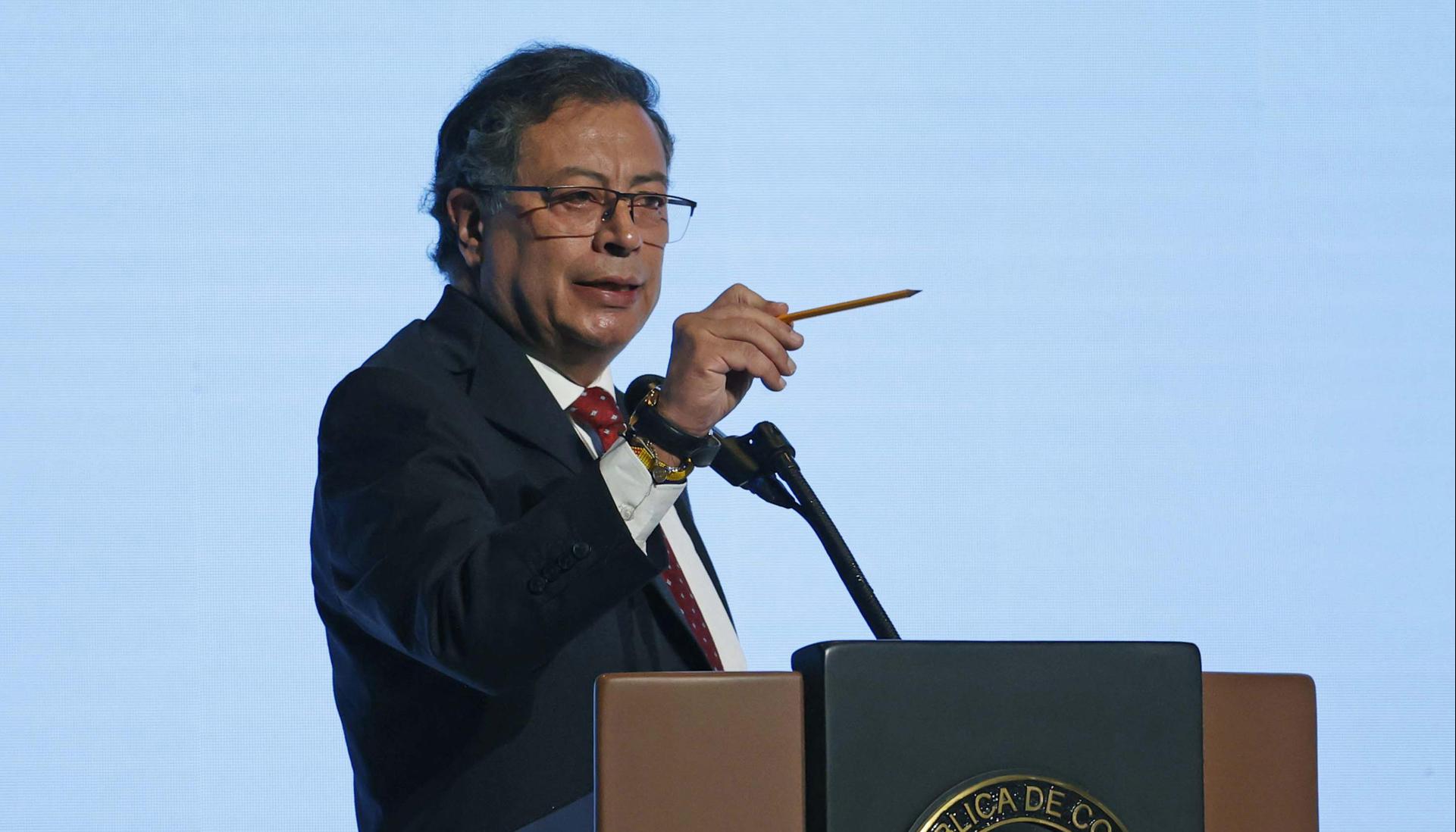 El Presidente Gustavo Petro.