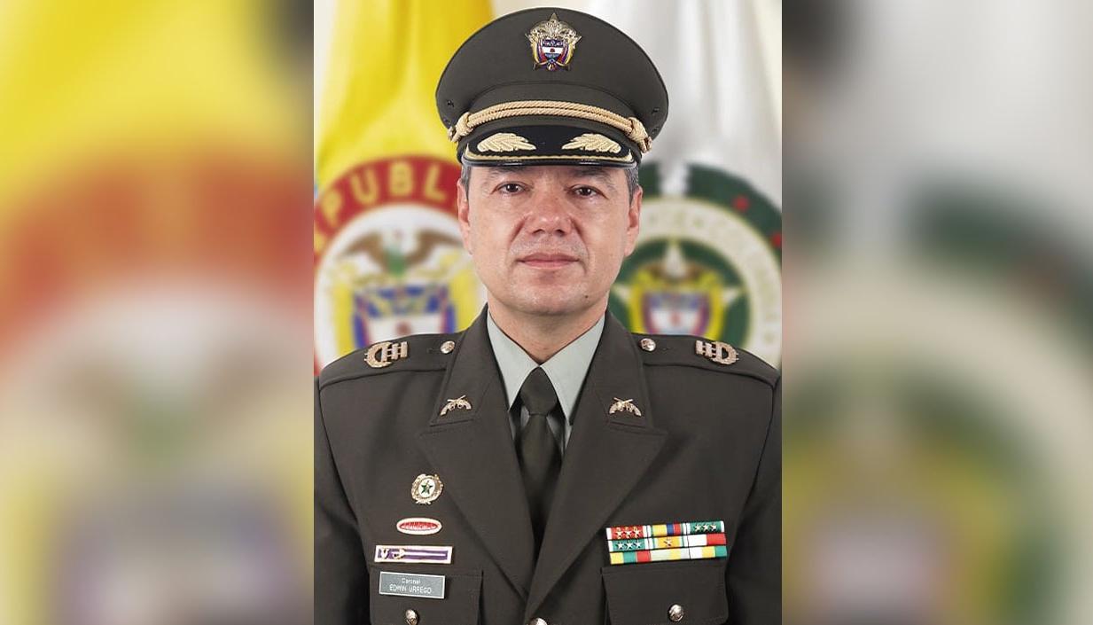 Coronel Edwin Masleider Urrego Pedraza.