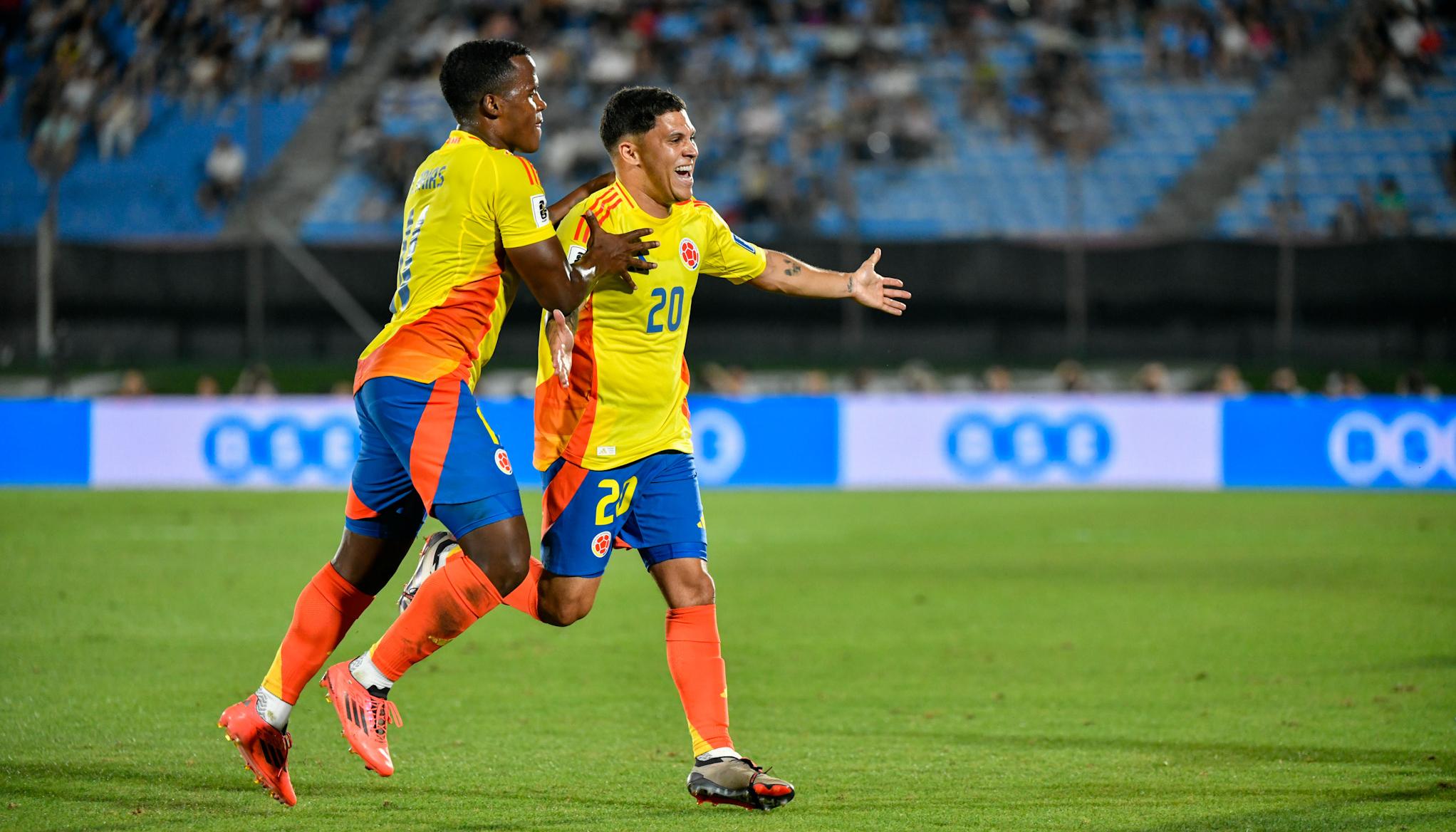 Juan Fernando Quintero puso a ganar a Colombia con un gol de tiro libre. 