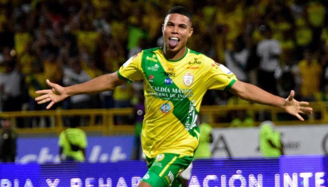 Mateo Castillo marcó el segundo gol del Cartagena. 