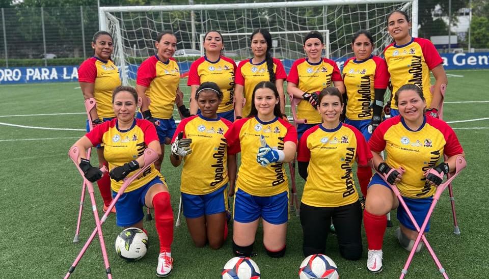 Selección Colombia de fútbol femenino para amputados. 