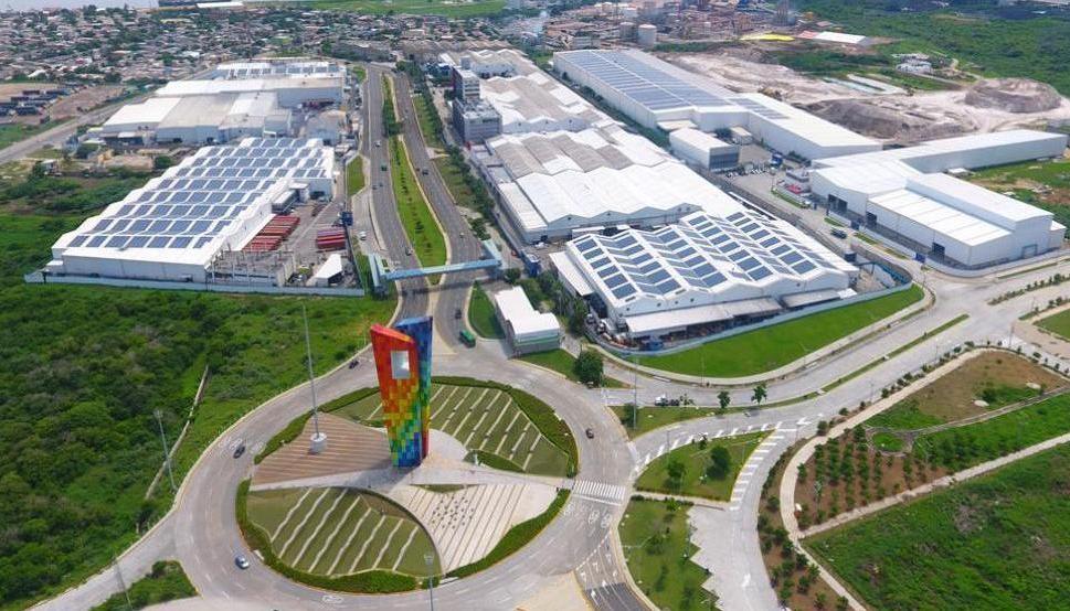 Planta de Tecnoglass.