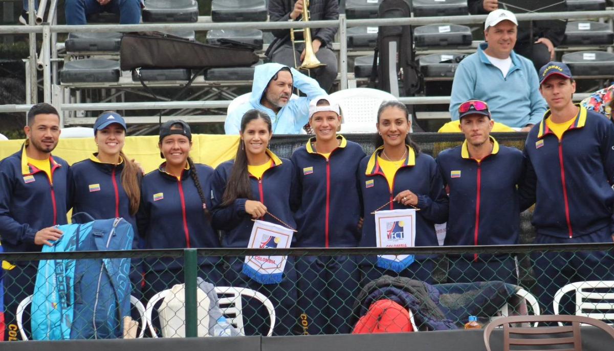 Equipo colombiano que disputó la serie de la Copa Billie Jean King contra Francia. 