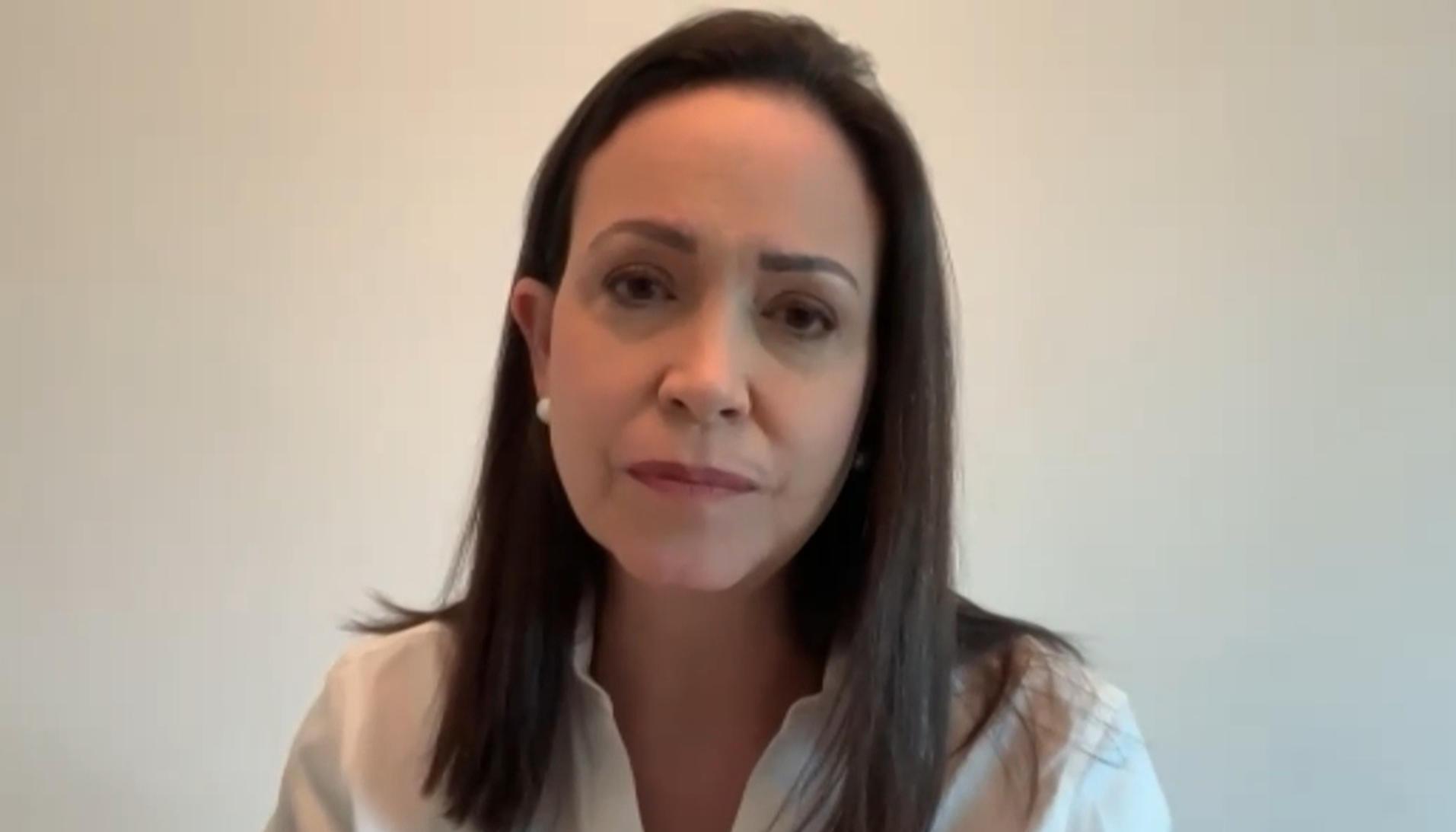 María Corina Machado, líder opositora venezolana.