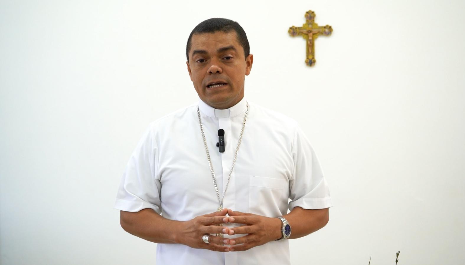 Monseñor Edgar Mejía Orozco, obispo auxiliar de Barranquilla. 