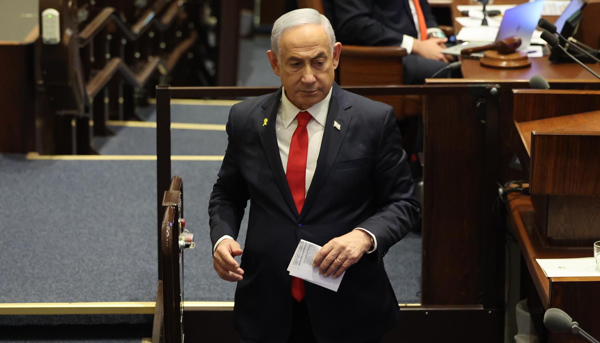 Benjamín Netanyahu, primer ministro de Israel.