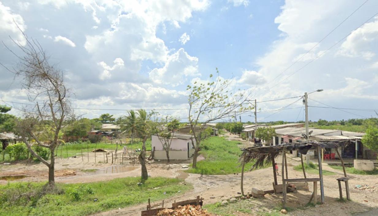 Barrio La Primavera, donde fue hallado el cuerpo decapitado. 