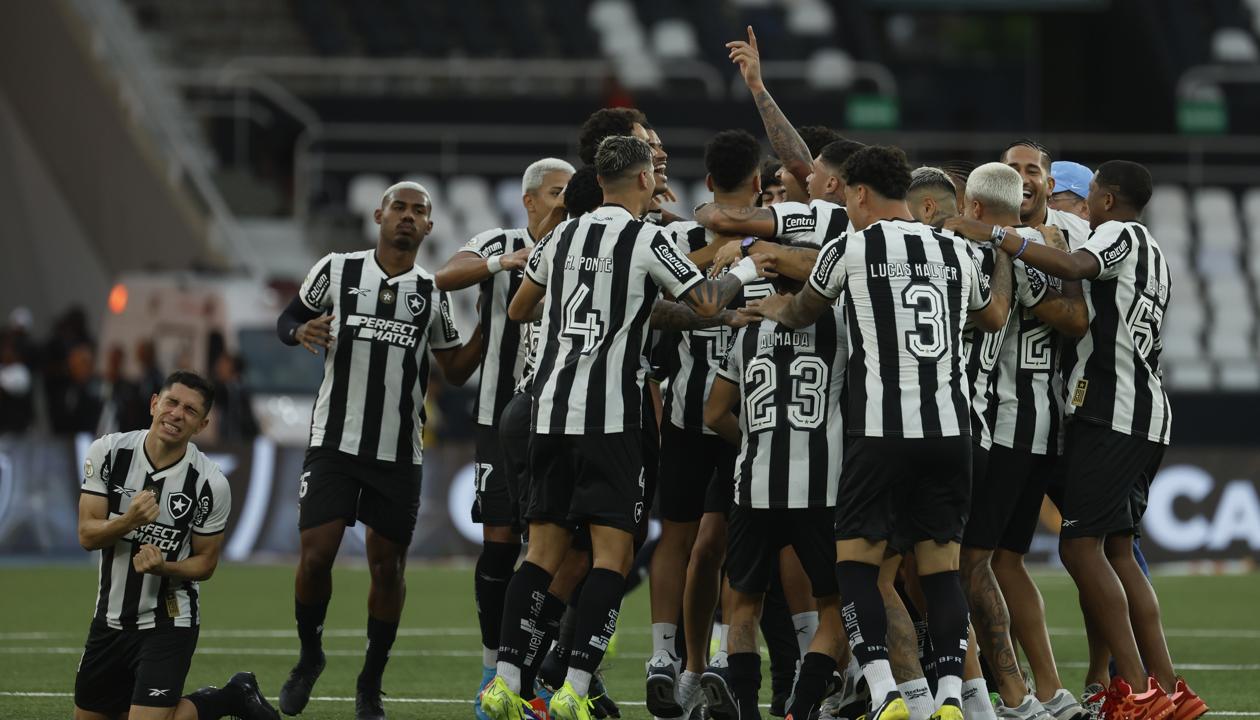 La celebración de Botafogo.