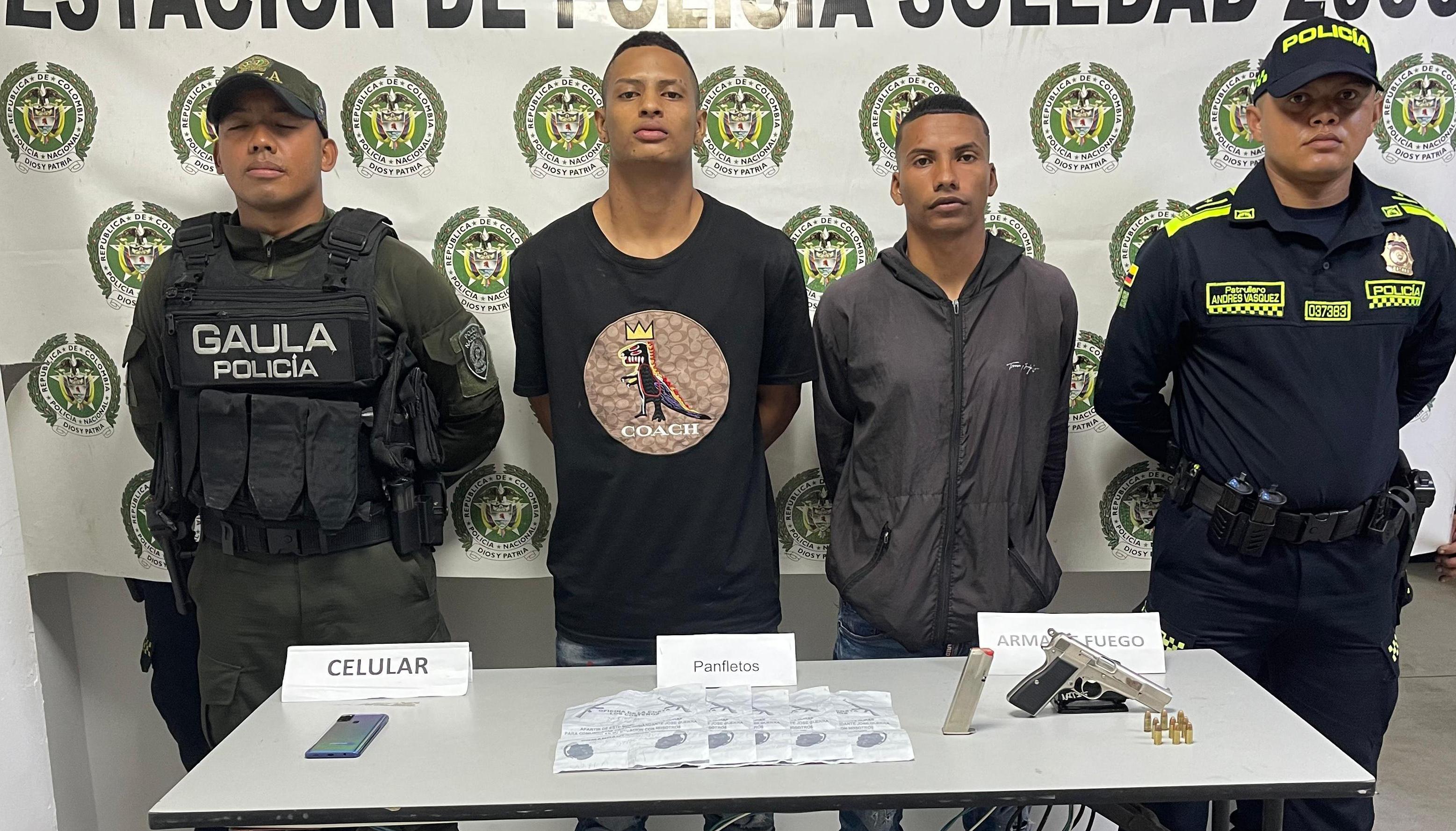 Breiner José Caballero Lozano y Maifren Carranza Moreno.