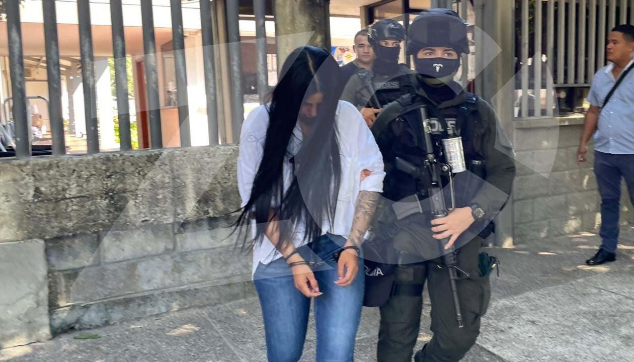Dianelis Ruiz, esposa de Jorge Eliécer Díaz Collazos, alias ‘Castor’.