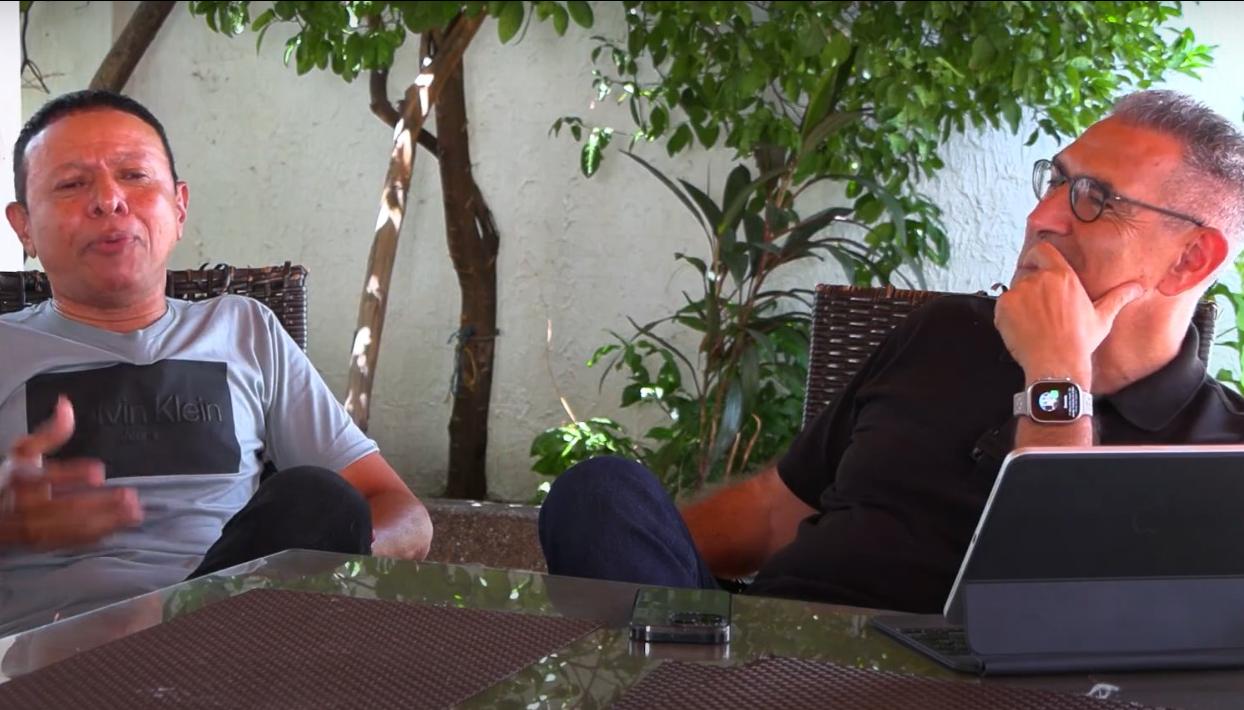Robert Oñate y Jorge Cura.