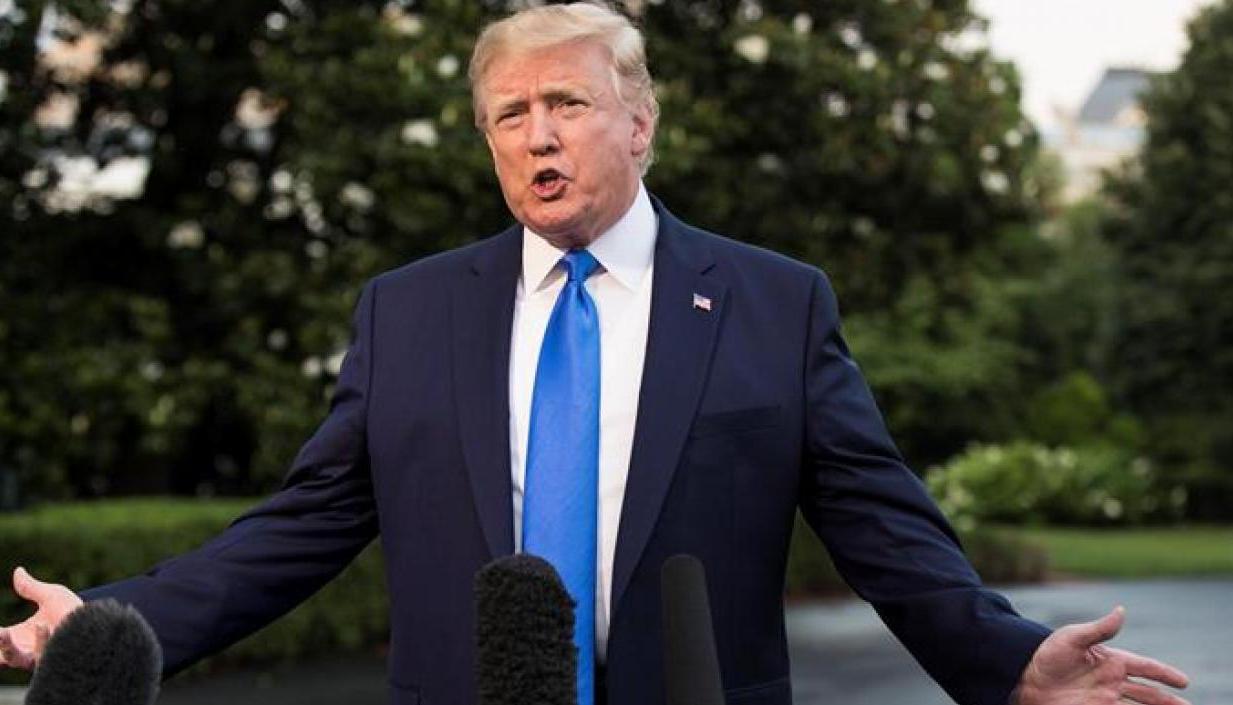 El Presidente electo de Estados Unidos, Donald Trump. 