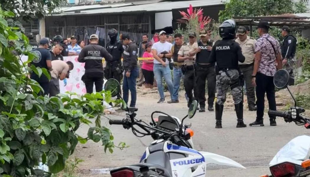 Zona donde encontraron los cuerpos.