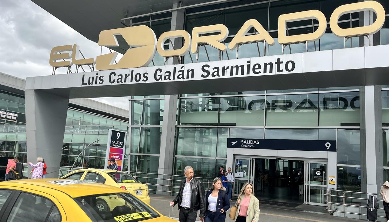 Aeropuerto El Dorado de Bogotá.
