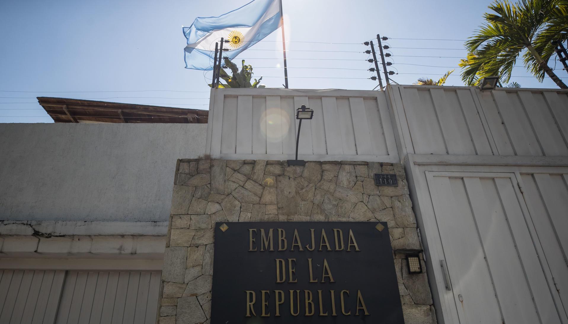 Embajada de Argentina en Caracas.