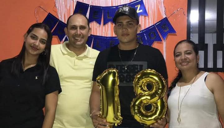 Familia masacrada.