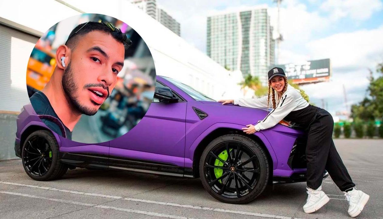 Michael Mejía, ganador del lujoso Lamborghini de Shakira. 