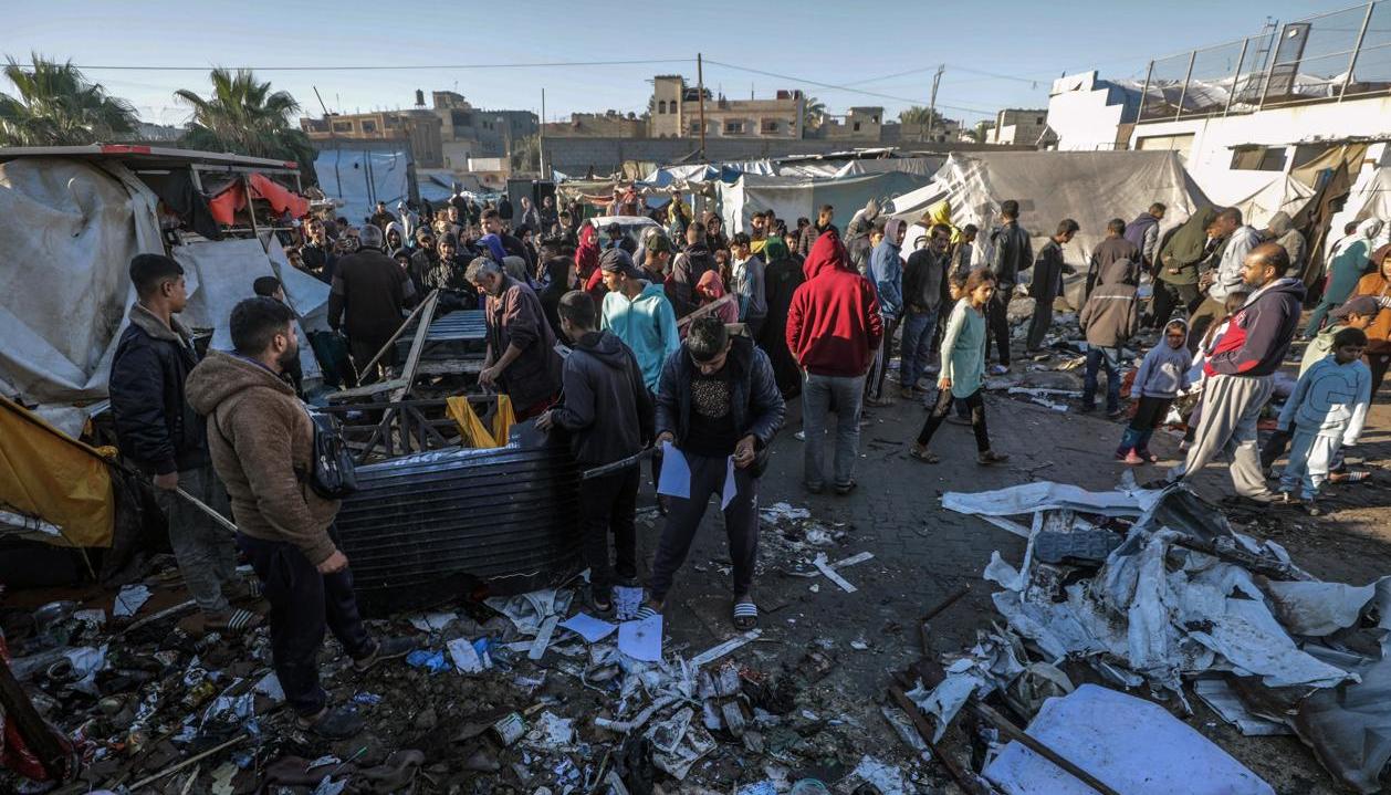 Imagen de los daños en Gaza.