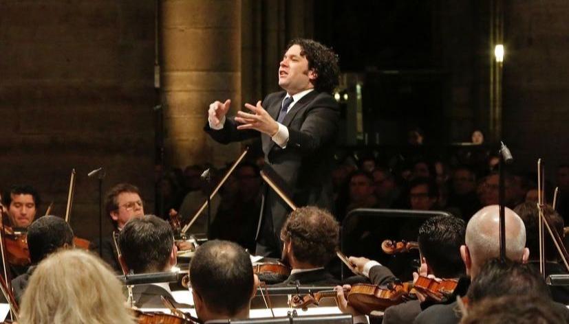 El maestro Gustavo Dudamel.