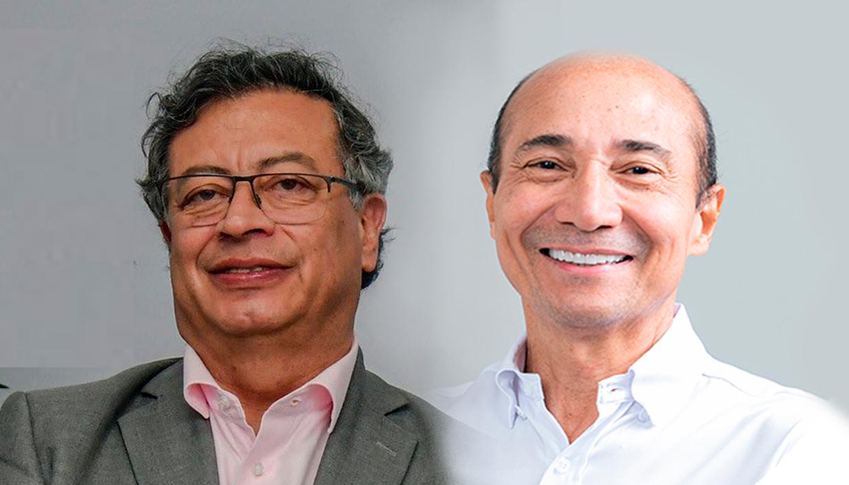 Gustavo Petro y Jaime Gonzalez