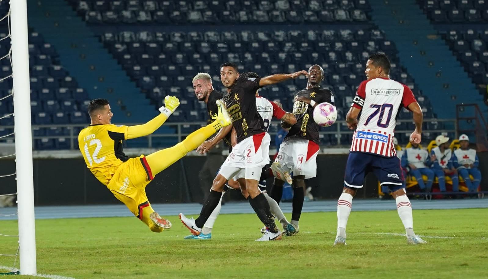 Partido Junior-América, en Barranquilla, en la Liga del segundo semestre.