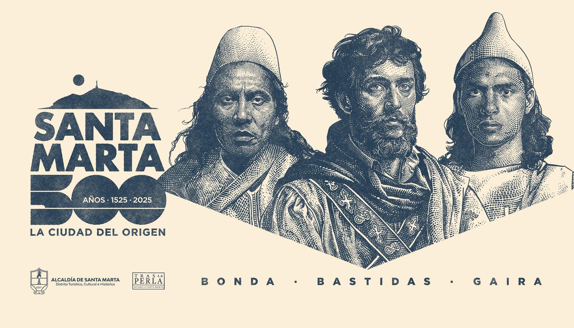 La marca de Santa Marta en sus 500 años.
