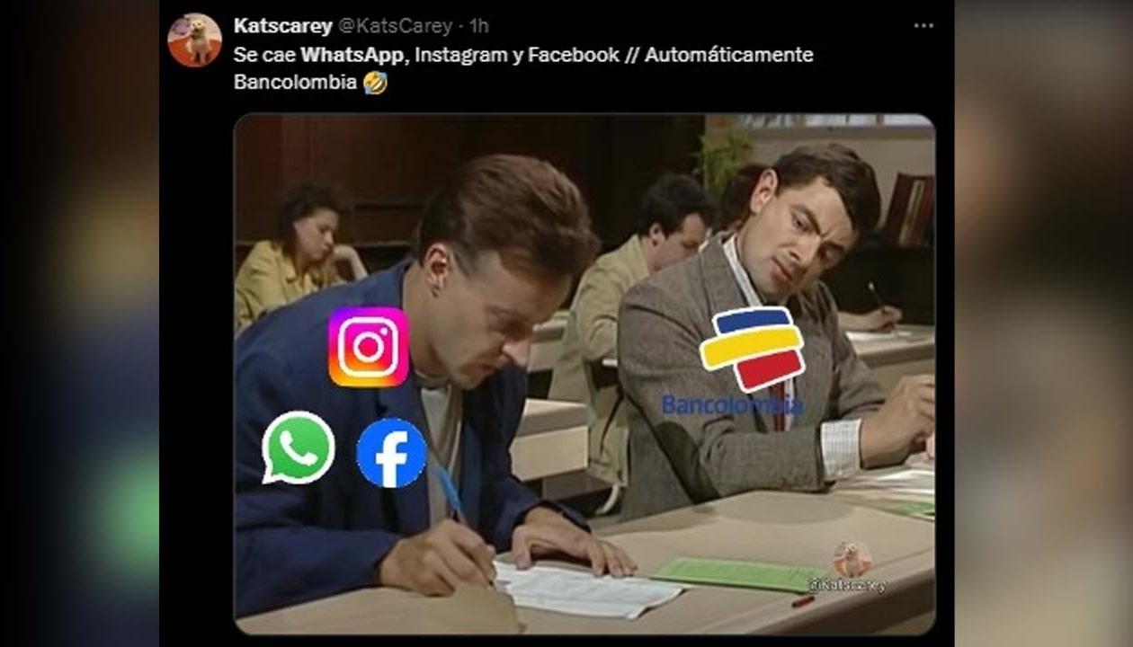 Memes que dejó la caída de WhatsApp