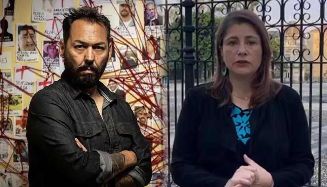 Daniel Mendoza y la Defensora del Pueblo, Iris Marín.