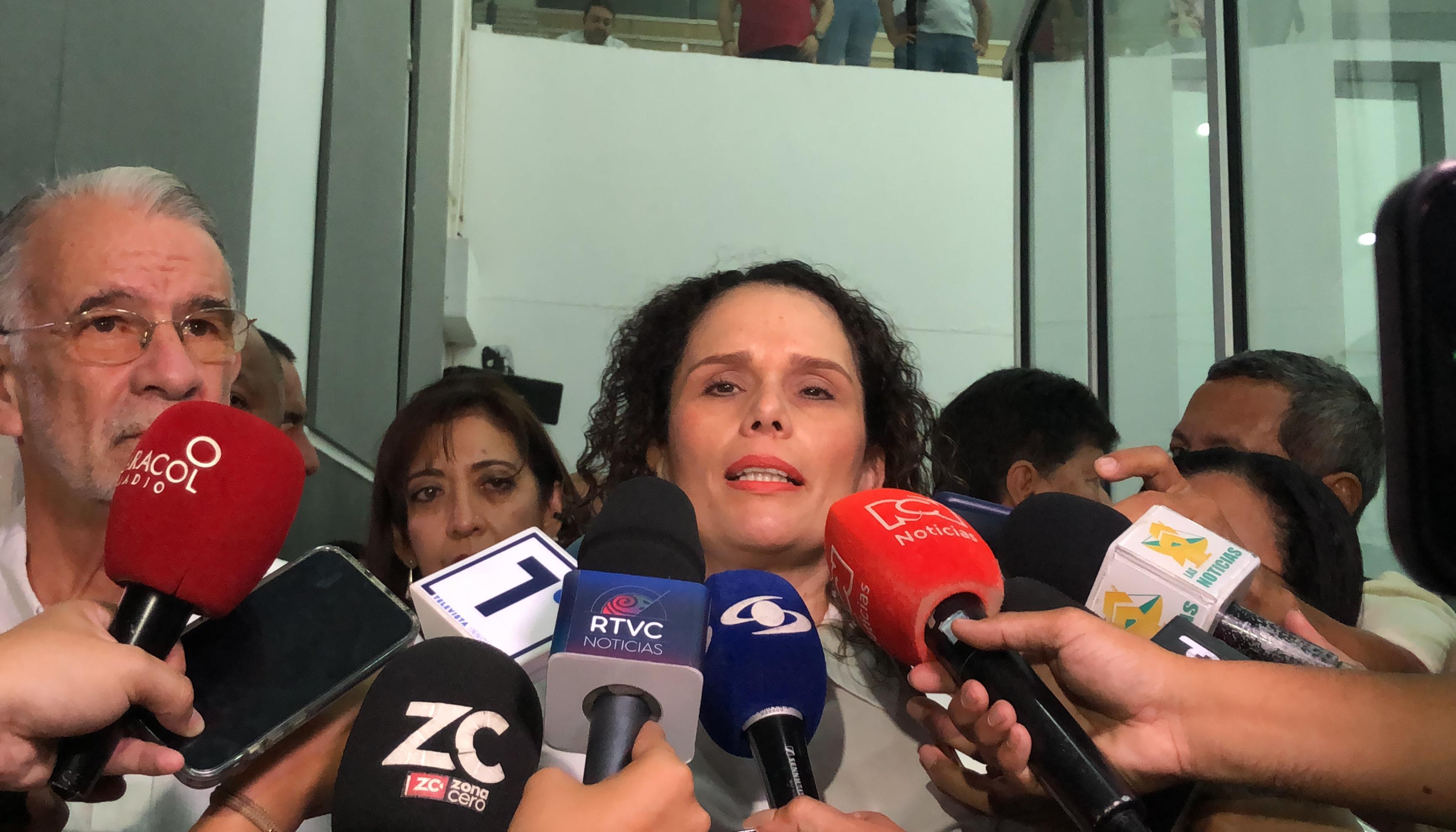 María Constanza García, Ministra de Transporte.