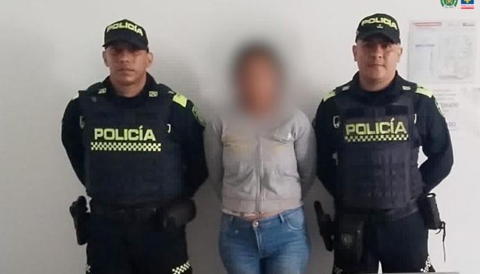 La mujer fue capturada el mismo día de los hechos por parte de la Policía. 