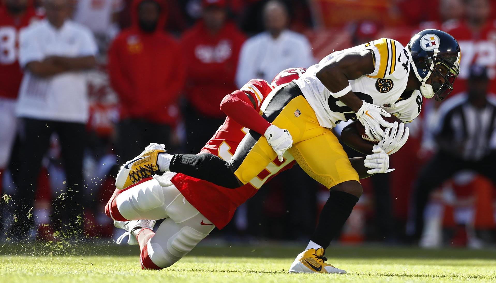 Juego entre Pittsburgh Steelers y los Kansas City Chiefs esta temporada.