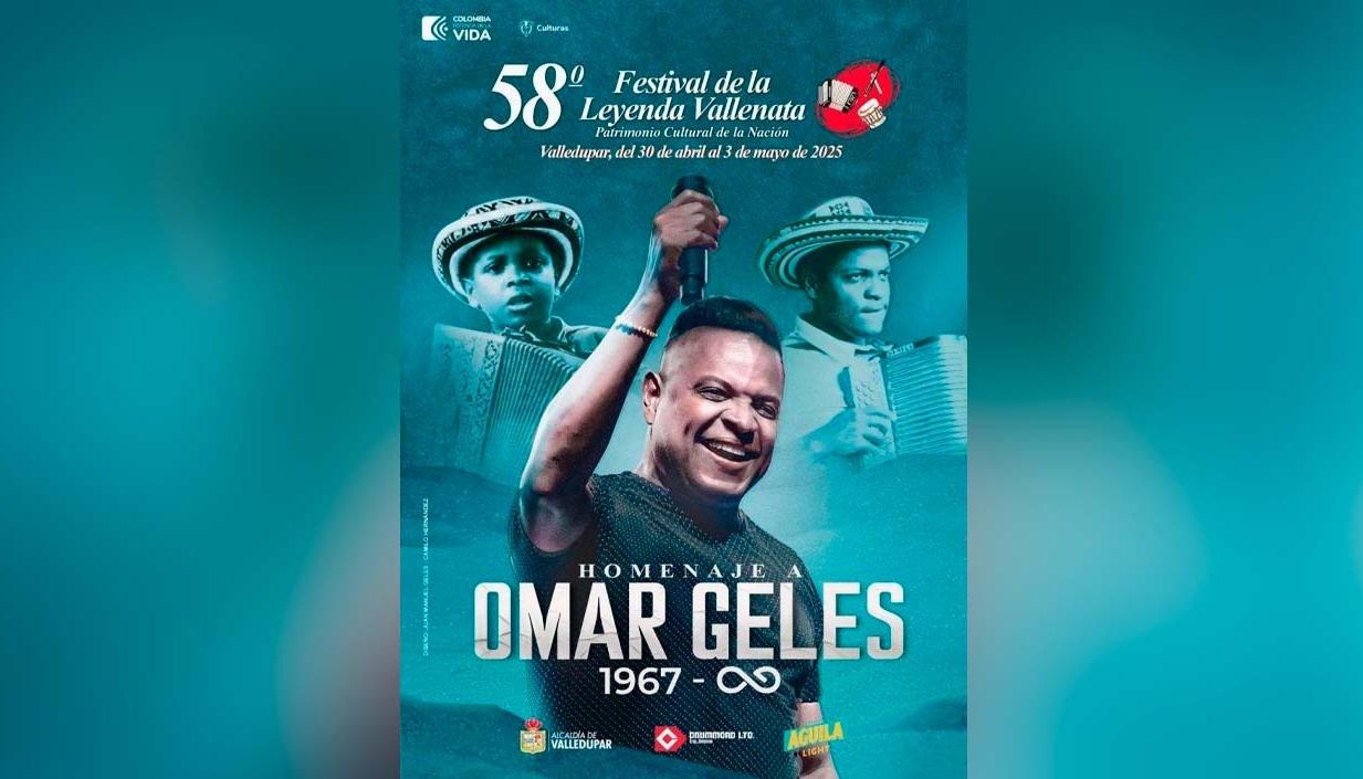 La grandeza de Omar Geles lo convirtió en un referente para el folclor.