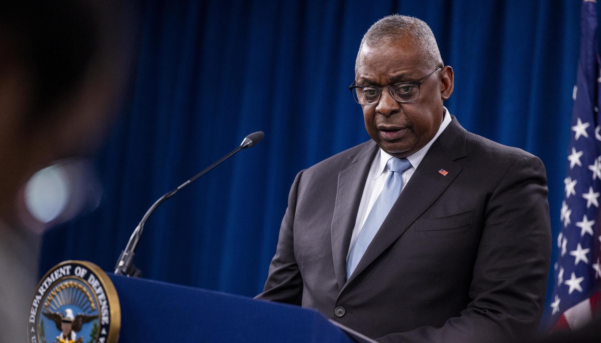 El secretario de Defensa estadounidense, Lloyd Austin.