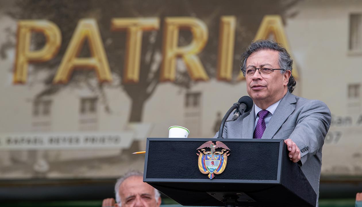 El Presidente de la República, Gustavo Petro.